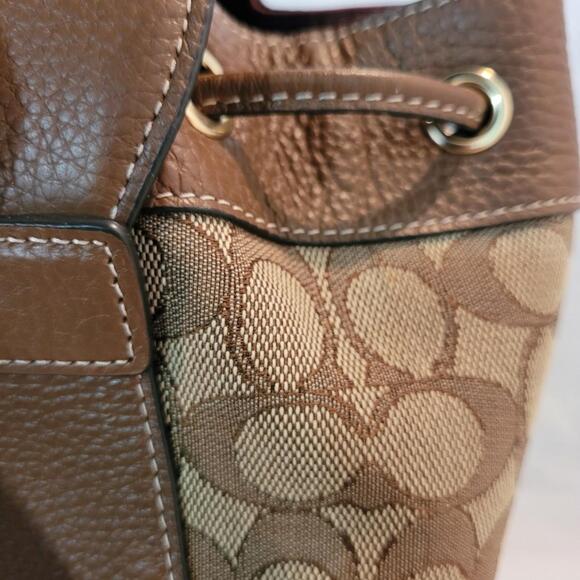 NWT Coach Dempsey Drawstring Backpack (CE601) - Picture 13 of 13